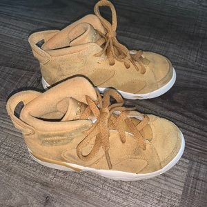 Jordan Retro Little Kids' Shoes Golden Harvest/Golden Harvest